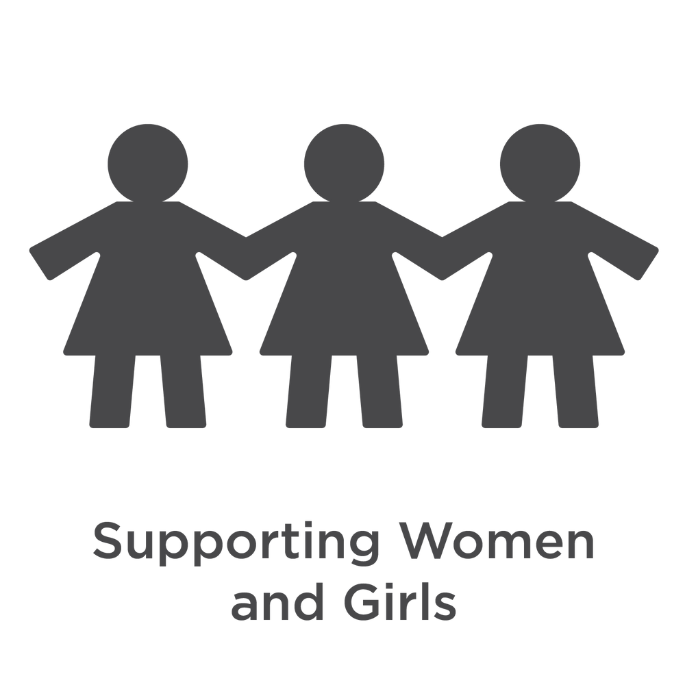 Supporting Women and Girls.