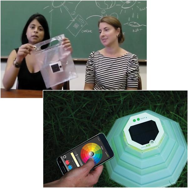 Anna and Andrea crowfunding prototype and bloomio product line.